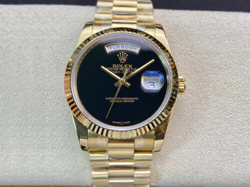 Replica Rolex Day Date 36MM BP Factory Gold Strap Watch