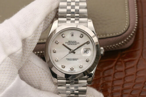 Replica Rolex Datejust M126300 EW Factory Stainless Steel Strap Watch