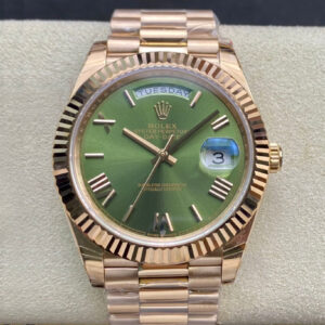 Replica Rolex Day-Date 40mm 228235 EW Factory Men Watches Green Dial Watch