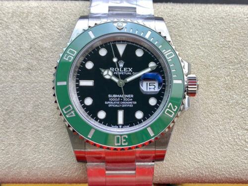 Replica Rolex Submariner M126610LV-0002 VS Factory Stainless Steel Strap Watch