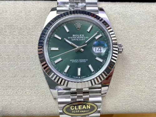 Replica Rolex Datejust M126334-0027 Clean Factory Stainless Steel Strap Watch