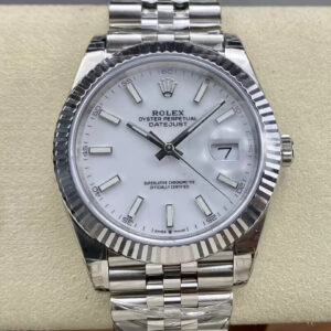 Replica Rolex Datejust M126334-0010 VS Factory Stainless Steel Silver Strap Watch