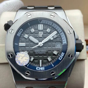 Replica Audemars Piguet Royal Oak Offshore 15720ST.OO.A009CA.01 ZF Factory Gray Rubber Strap Watch