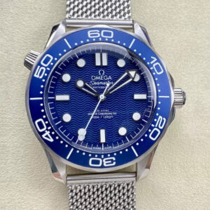 Replica Omega Seamaster Diver 300M 210.30.42.20.03.002 VS Factory Silver Strap Watch