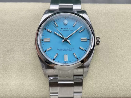 Replica Rolex Oyster Perpetual M126000-0006 36MM VS Factory Silver Strap - AR Replica Watches