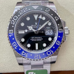 Replica Rolex GMT Master II M126710blnr-0003 C+ Factory Black Dial Stainless Steel Watch