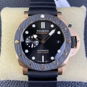 Replica SBF Panerai Submersible PAM01070 VS Factory Black Strap Watch