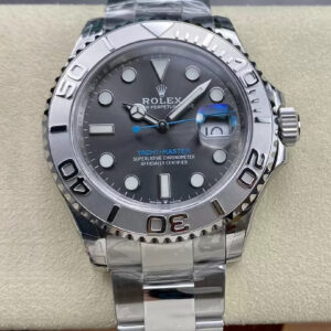 Replica Rolex Yacht Master M126622-0001 40MM VS Factory Silver Stainless Steel Strap Watch