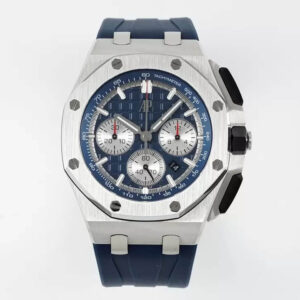 Replica Audemars Piguet Royal Oak Offshore 26420TI.OO.A027CA.01 APF Factory Blue Strap Watch