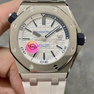 Replica Audemars Piguet Royal Oak Offshore 15710ST.OO.A010CA.01 APS Factory Rubber Strap Watch