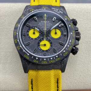 Replica Rolex Daytona Cosmograph Diw Custom Version Noob Factory Yellow Strap Watch