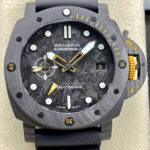 Replica Panerai Submersible PAM1324 VS Factory Black Carbon Fiber Case Watch