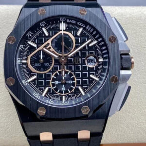 Replica Audemars Piguet Royal Oak Offshore 26405CE.OO.A002CA.99.99 APF Factory Black Titanium Case Watch