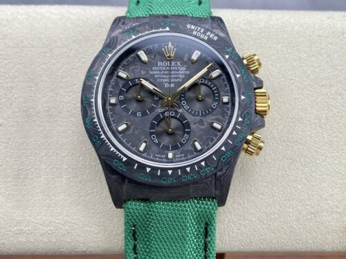 Replica Rolex Daytona Cosmograph Diw Custom Version Noob Factory Black Carbon Fiber Watch