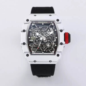 Replica Richard Mille RM35-01 BBR Factory Skeleton Dial Black Strap Watch