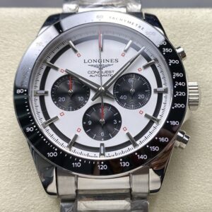 Replica Longines Sports L3.835.4.72.6 Silver-grey panda dial- AR Replica Watches