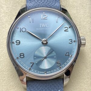 Replica IWC Portugueser IW358402 GR factory Cowhide Strap- AR Replica Watches