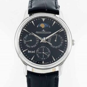 VR Replica Watches store sell Replica Jaeger-LeCoultre Master Series 1308470 VR Factory Black Dial, The purchase price is very cheap now, and we support global delivery.