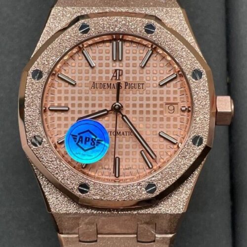 Replica Audemars Piguet Royal Oak 15454OR.GG.1259OR.03 APS factory Folding Clasp - AR Replica Watches