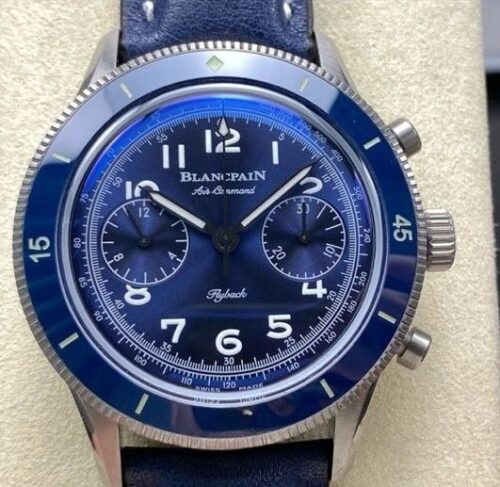 Replica Blancpain Air Command AC02-12B40-63B TW factory Leather Strap - AR Replica Watches