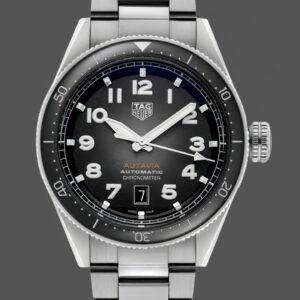 Replica TAG Heuer HEUER AUTAVIA WBE5114.EB0173 Black Dial- AR Replica Watches