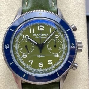 Replica Blancpain Air Command AC02-12B53-63B TW factory Green Strap - AR Replica Watches