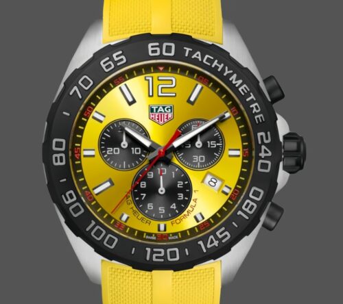 Replica TAG Heuer F1 CAZ101AM.FT8054 Yellow Strap- AR Replica Watches