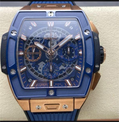 Replica Hublot BIG BANG SOUL 642.OL.7180.RX BB factory Blue Strap - AR Replica Watches