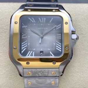 Replica Cartier SANTOS DE CARTIER W2SA0030 BV factory Gradient Dial- AR Replica Watches