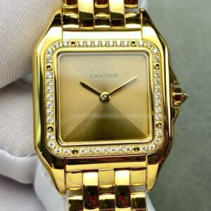 Replica Cartier PANTHÈRE DE CARTIER WJPN0057 AF factory Gold Strap- AR Replica Watches