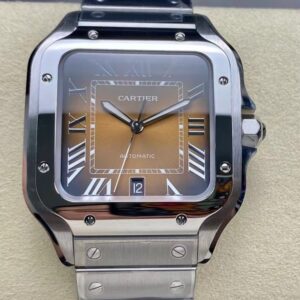 Replica Cartier SANTOS DE CARTIER WSSA0064 BV factory Stainless Steel Strap- AR Replica Watches