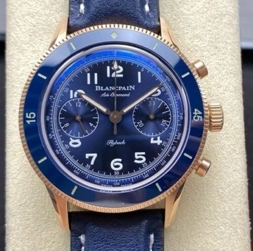 Replica Blancpain Air Command AC02-36B40-63B TW factory Blue Dial - AR Replica Watches